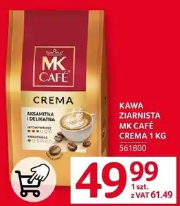 Selgros Kawa ziarnista MK Cafe Crema 1kg oferta