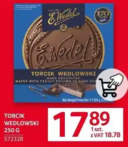 Selgros Torcik Wedlowski 250g Wedel oferta