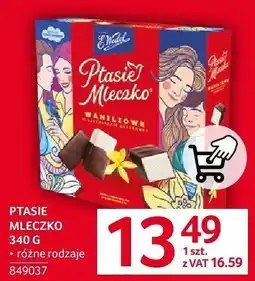 Selgros Ptasie mleczko 340g Selgros oferta