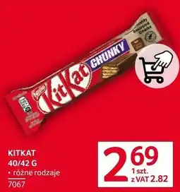 Selgros Baton KitKat 40/42g oferta