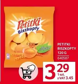 Selgros Biszkopty Petitki 120g Selgros oferta