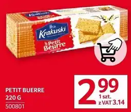 Selgros Ciastka Petit Beurre 220g Selgros oferta