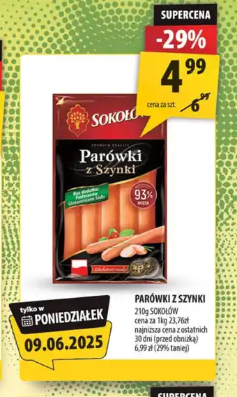 Arhelan Parówki Sokołów oferta