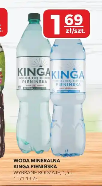 Top Market Woda mineralna Kinga Pienińska oferta