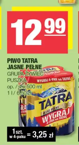 EuroSPAR Piwo Tatra oferta