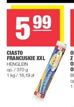 EuroSPAR Ciasto francuskie Henglein oferta