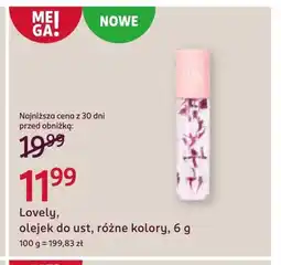 Rossmann Olejek do ust Lovely oferta