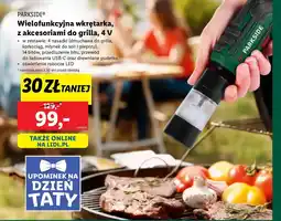 Lidl Wkrętarka Parkside oferta