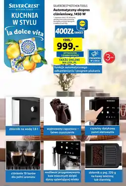 Lidl Ekspres do kawy SilverCrest oferta