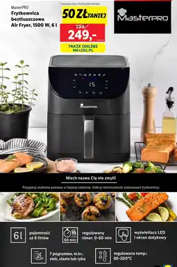 Lidl Frytkownica Masterpro oferta