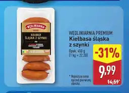 ALDI Kiełbasa Wędliniarnia Premium oferta