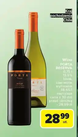 Carrefour Wino wytrawne Porta oferta