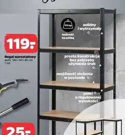 Netto Regał warsztatowy 180 x 90 40 cm oferta
