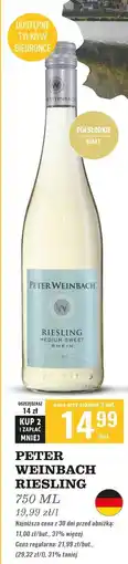 Biedronka Wino Peter Weinbach Riesling oferta