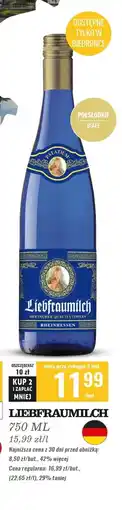 Biedronka Wino Liebfraumilch Rheinhessen oferta
