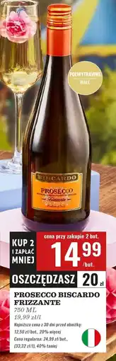 Biedronka Wino Biscardo Prosecco oferta