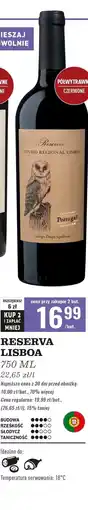 Biedronka Wino Reserva Regional Lisboa oferta