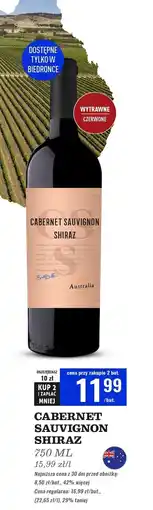 Biedronka Wino Cabernet Sauvignon Shiraz oferta