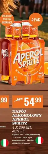 Biedronka Drink Aperol Spritz oferta