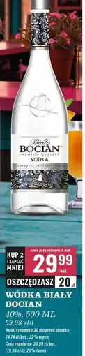 Biedronka Wódka Biały Bocian Vodka oferta