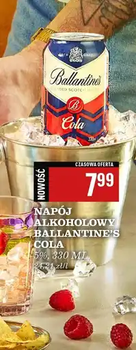 Biedronka Drink Ballantine's Cola oferta
