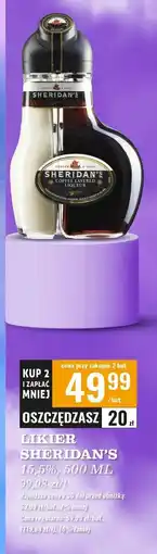 Biedronka Likier Sheridan's Coffee oferta