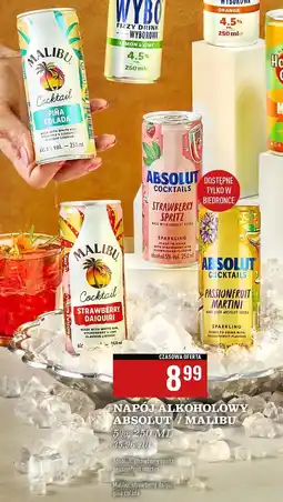 Biedronka Drink strawberry spritz Absolut Cocktails oferta