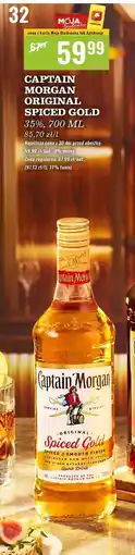 Biedronka Rum Captain Morgan Spiced Gold oferta