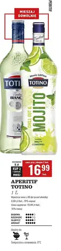 Biedronka Vermouth Totino Chillout & Mojito oferta