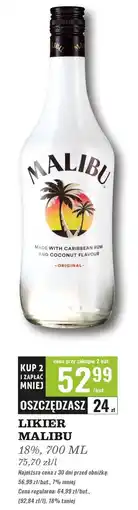 Biedronka Rum Malibu Caribbean oferta