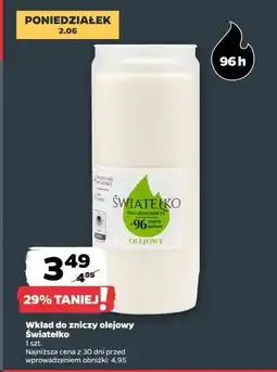 Netto Wkład olejowy 96 h Światełko oferta