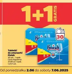 Netto Tabletki do zmywarek lemon Finish Power Essential oferta
