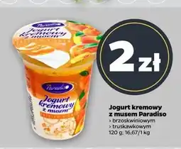 Netto Jogurt kremowy z musem truskawkowym Paradiso oferta
