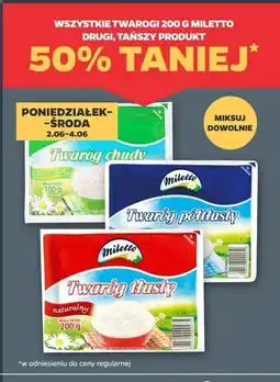 Netto Twaróg naturalny chudy Miletto oferta