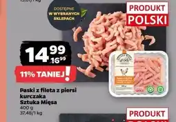 Netto Paski z fileta piersi kurczaka Sztuka Mięsa Netto oferta