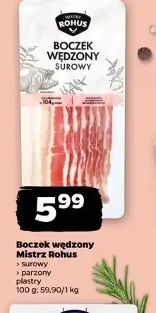 Netto Boczek wędzony parzony Mistrz Rohus oferta