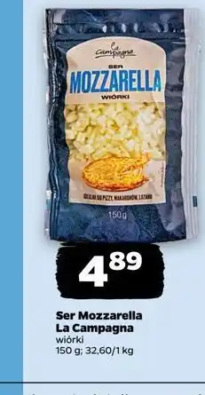 Netto Ser mozzarella - wiórki La Campagna oferta