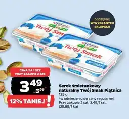 Netto Serek śmietankowy naturalny Piątnica Twój Smak oferta