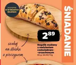 Netto Rogalik z nadzieniem czekoladowo-orzechowym oferta