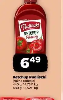 Netto Ketchup pikantny Pudliszki oferta