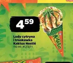 Netto Rożek cytrynowo-truskawkowy Nestle Kaktus oferta