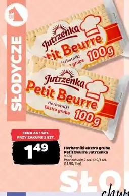 Netto Herbatniki Jutrzenka Petit Beurre oferta
