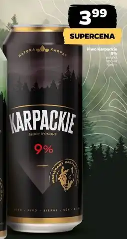 Netto Piwo Karpackie Mocne oferta