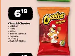 Netto Chrupki rock paw scissors fromage Cheetos oferta