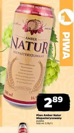 Netto Piwo Amber Naturalny oferta