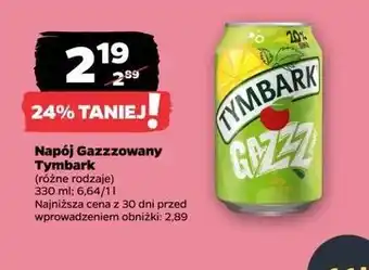 Netto Napój jabłko-cytryna-mięta Tymbark Gazzzowana oferta