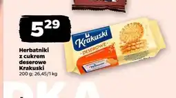 Netto Ciastka deserowe Krakuski oferta