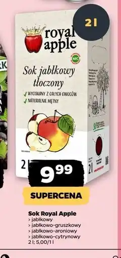 Netto Sok jabłko-cytryna Royal Apple oferta