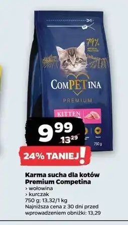 Netto Karma dla kota sterile Competina oferta