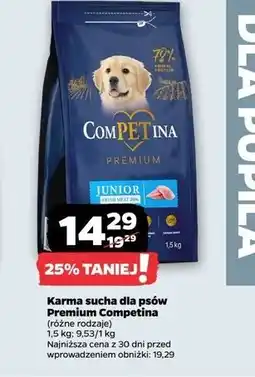 Netto Karma dla psa mini ras małych Competina oferta